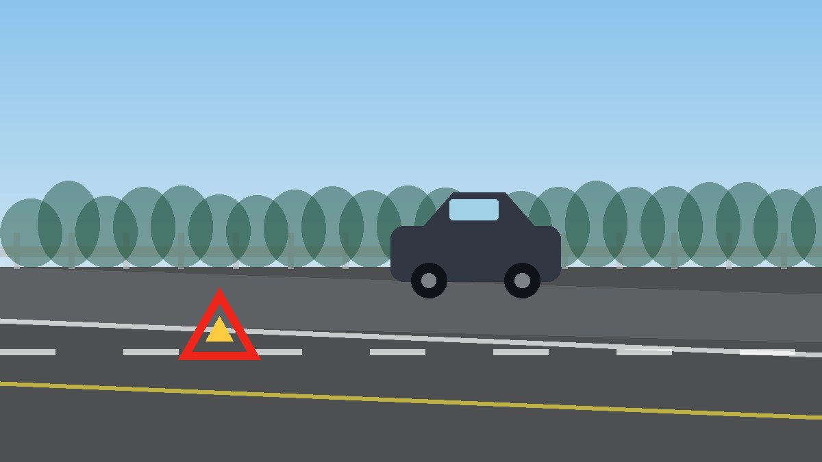 泸州道路故障安全等待现场图